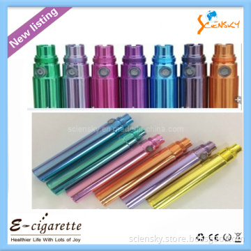 Top Quality 7 Colors 1100mAh Battery EGO-T Neon Colorful Battery Delicate Electroplating Light Battery for EGO Series
